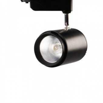  Трековый светильник 20w 220V черный (нейтрального белого свечения) 