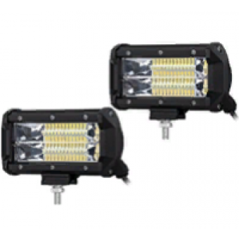 Светодиодная LED фара рабочего света для авто 9172-F (ближний) 72W 10-30V  IP67 (холодного белого свечения)