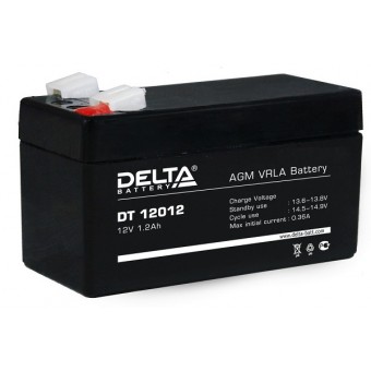 Аккумулятор Delta DT12012 12V  Delta