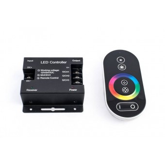  Контроллер для светодиодной ленты сенсорный RGB 30А 360/720W 12/24V LEDSPOWER