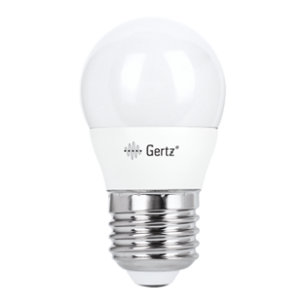 Лампа светодиодная E27 7.5W шар 3300К (теплого белого свечения)