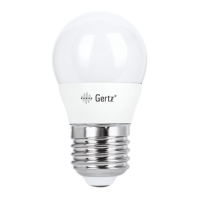 Лампа светодиодная E27 7.5W шар 4200К (нейтрального белого свечения)