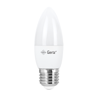 Лампа светодиодная 7.5W E27 свеча 3300К (теплого белого свечения)