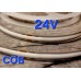 Светодиодная лента COB LUX 24В 310д/м 8W IP33 синего свечения с 3M