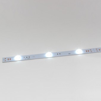Светодиодная линзованная линейка 24V SMD3030/12  12w   IP20 на алюминиевой основе (нейтрального свечения) 