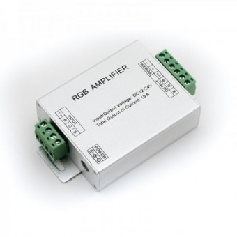 Усилитель RGB контроллера 18A  для светодиодной ленты 12/24V 