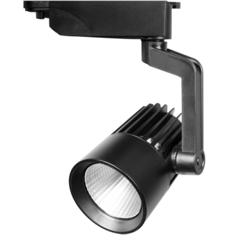 Трековый светильник 25w 220V черный 4000К (нейтрального свечения) IP40 (модель 0125)