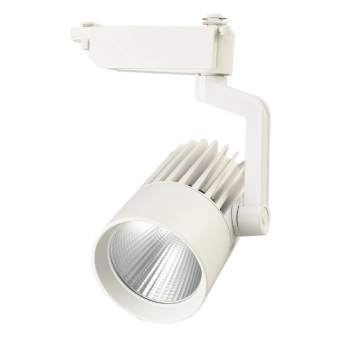 Трековый светильник 30w 220V белый 4000К (нейтрального свечения) IP40 (модель 0130)